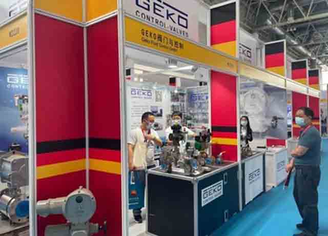 GEKO CONTROL-VALVES 参加 2021 年北京 cippe