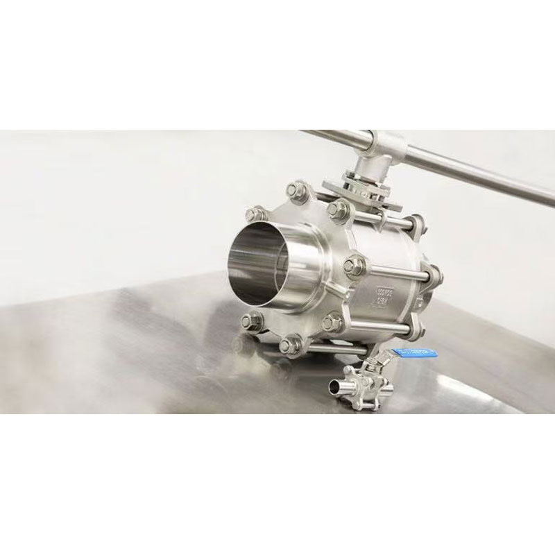 High-purity ball valve for pharmaceutical and biotech fluid control