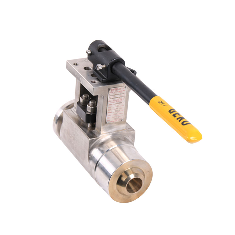 GKPV Hand Level Metal Seal Ball Valve