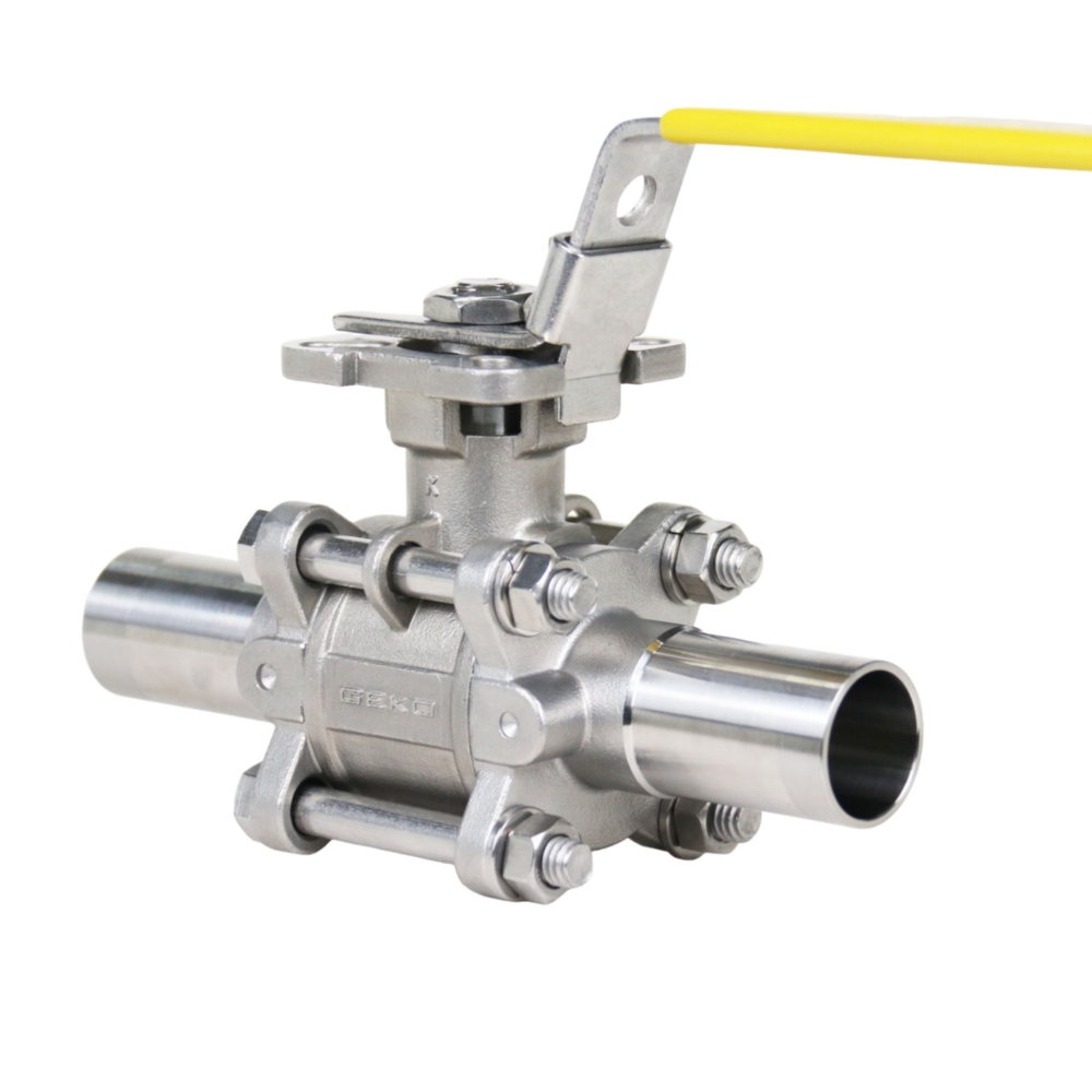 3-Piece Butt Weld Ball Valve